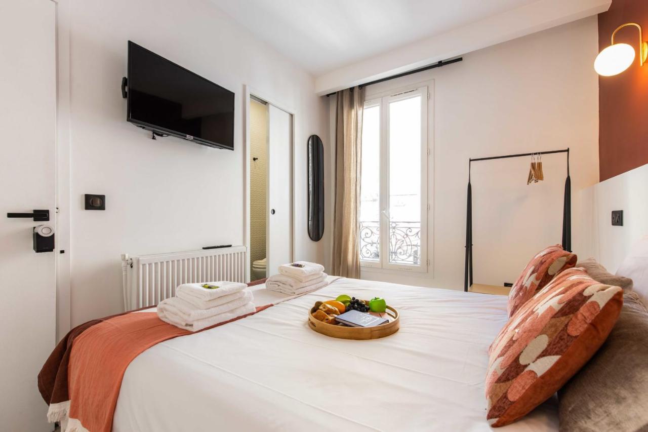 Cosy Bedroom - Tour Eiffel Champs De Mars 5A Paris Bagian luar foto